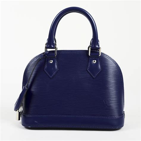 louis vuitton alma epi blue|alma bb price.